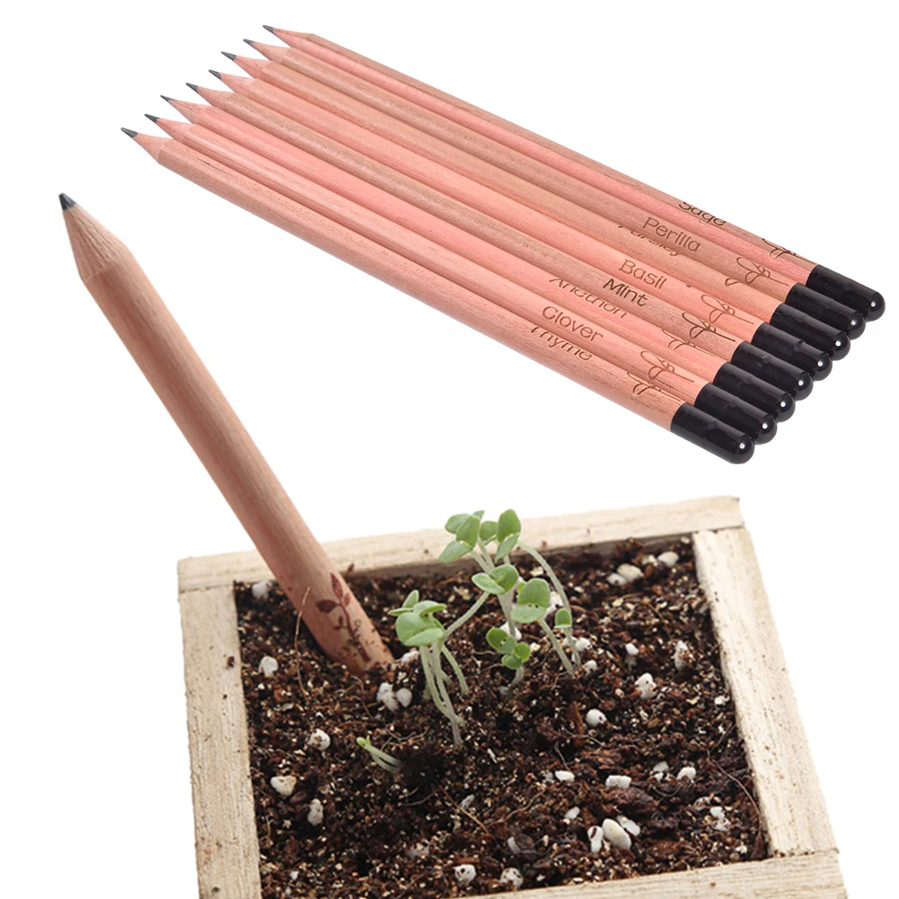 

8PCS Idea Germination Pencil Set To Grow Pencil Pencil Mini DIY Desktop Potted Plant