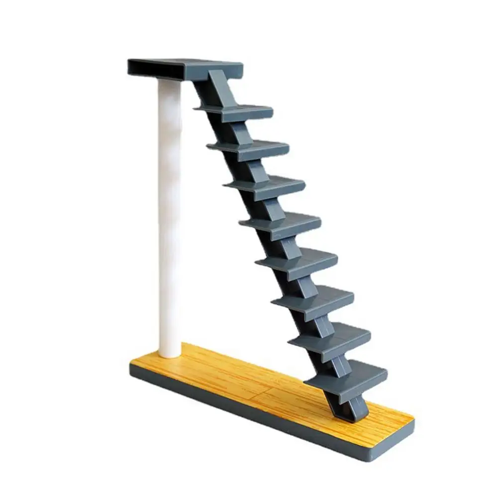 

Children Staircase Model 1:12 Doll Pretend Playing Toy Interactive toys lifelike Toys for Children