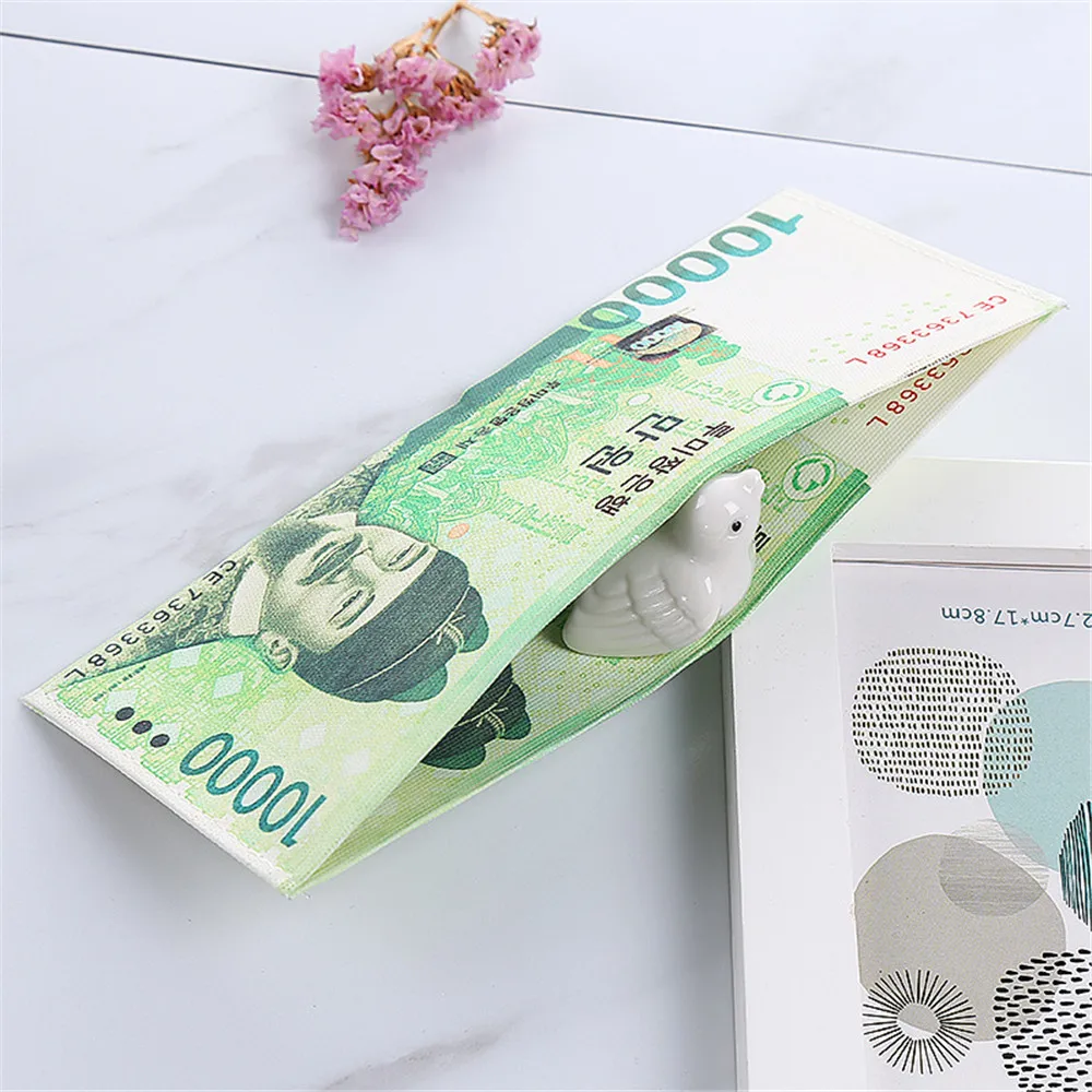 Новый дешевый креативный кошелек с узором для денег посылка хранения отделение