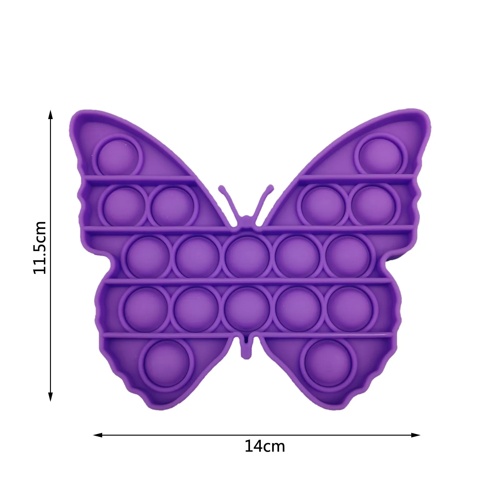 

Pops Push Bubble Fidget Toys Dinosaure Duck Butterfly 3 Style Bubble Sensory Toys Autism Decompression Toys Jouet Spielzeug