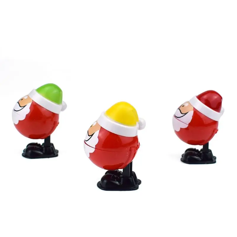 Рождественские механические развивающие игрушки Санта Клаус с заводным