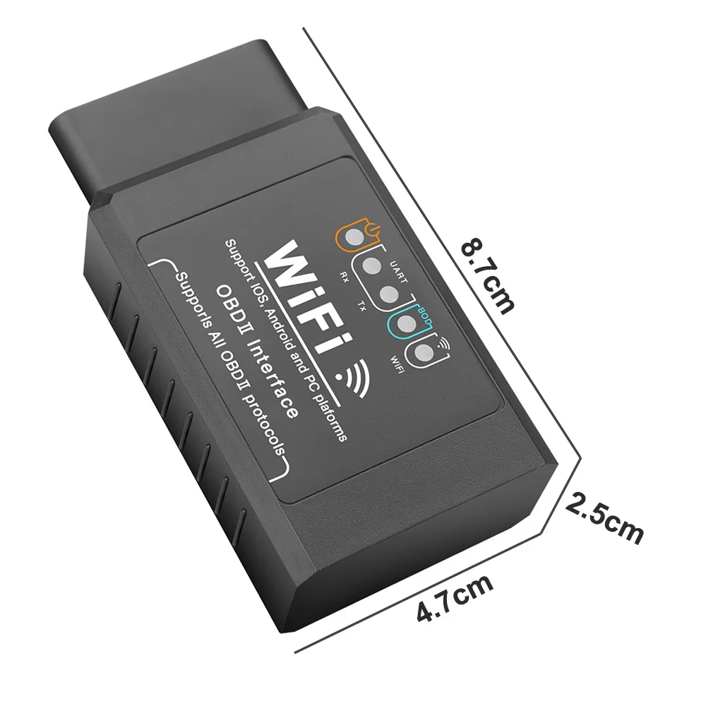 Wi Fi сканер V1.5 OBD2 ELM327 автомобильный диагностический инструмент для Opel Citroen Peugeot 206