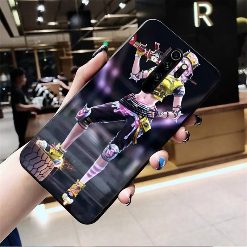 Чехол для телефона HUAGETOP Free Fire Black Redmi Note 9 8 8T 8A 7 6 6A Go Pro Max K20|Бамперы| |