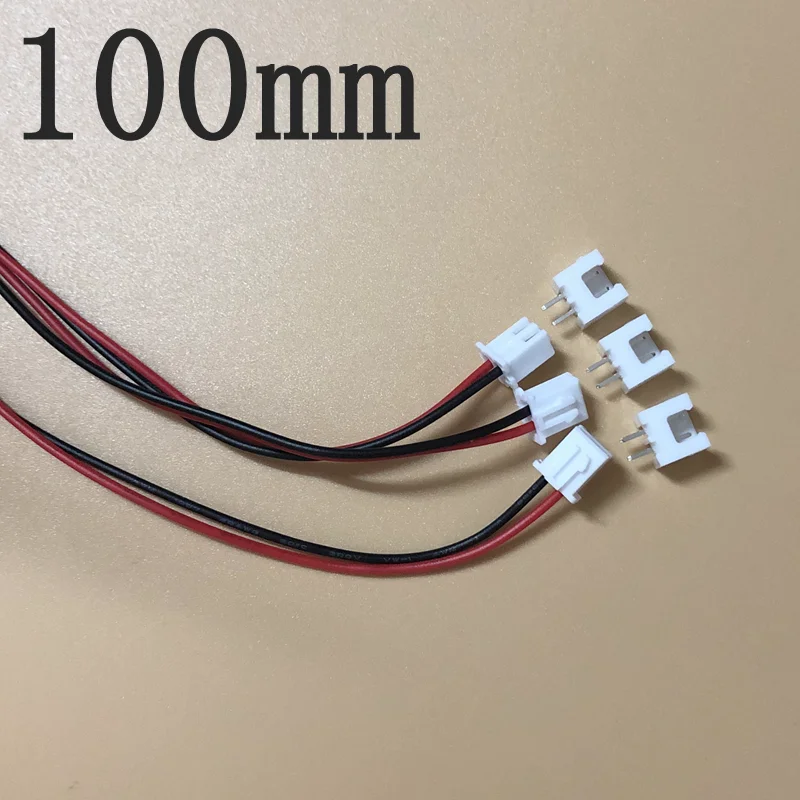 

10 компл./лот JST XH2.54 2 контактный вилка соединителя с проводом кабель 26AWG Американская классификация проводов 2р 10/15/20/30 мм Длина Мужской Женский Разъем