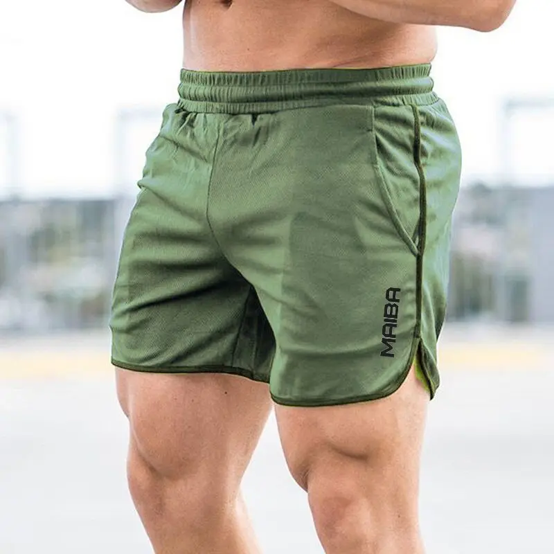 

2021 Summer Running Shorts Harajuku Men Sports Jogging Fitness Shorts Training Quick Dry Mens Gym Men Shorts Sport gym Short P