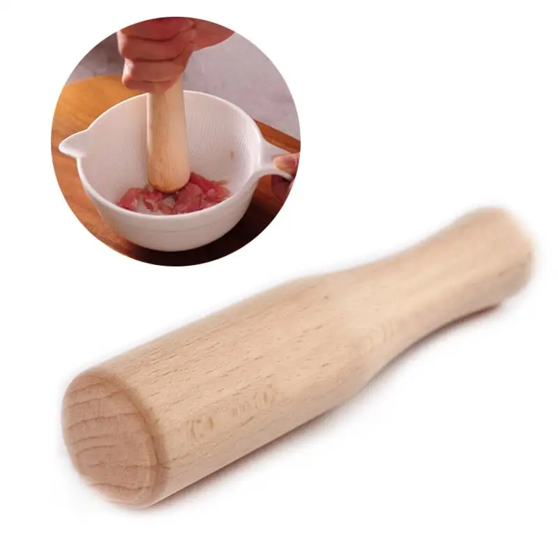 

Wood Environment Friendly For Only Organic For Garlic Medicine Practical Promotional Grinding Rod Kitchen Accessories Hot Sale