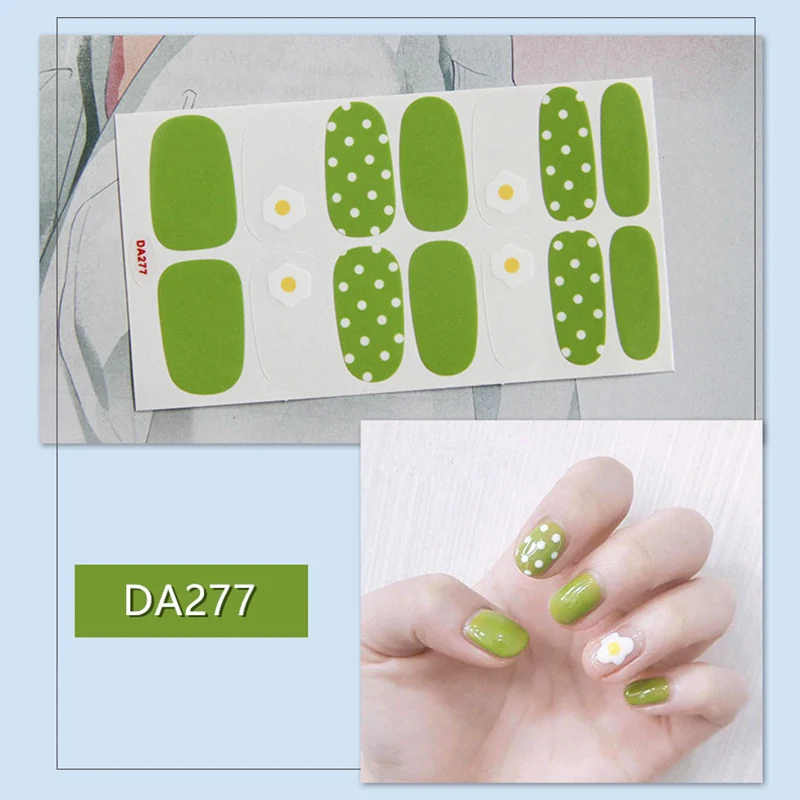 Лидер продаж водостойкая наклейка для ногтей защита окружающей среды