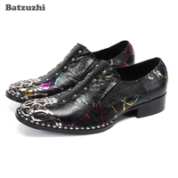 batzuzhi luxury handmade mens shoes designers leather dress shoes men black formal business leather shoes show zapatos hombre