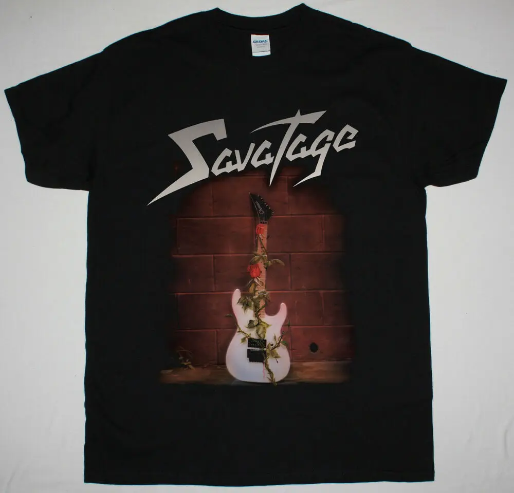 

SAVATAGE FROM THE TO THE STREETS BLACK T SHIRT PROGRESSIVE METAL