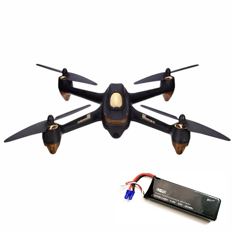 7 4 В 2S 2700 мАч 10C литий полимерный аккумулятор EC2 штекер для Hubsan H501S
