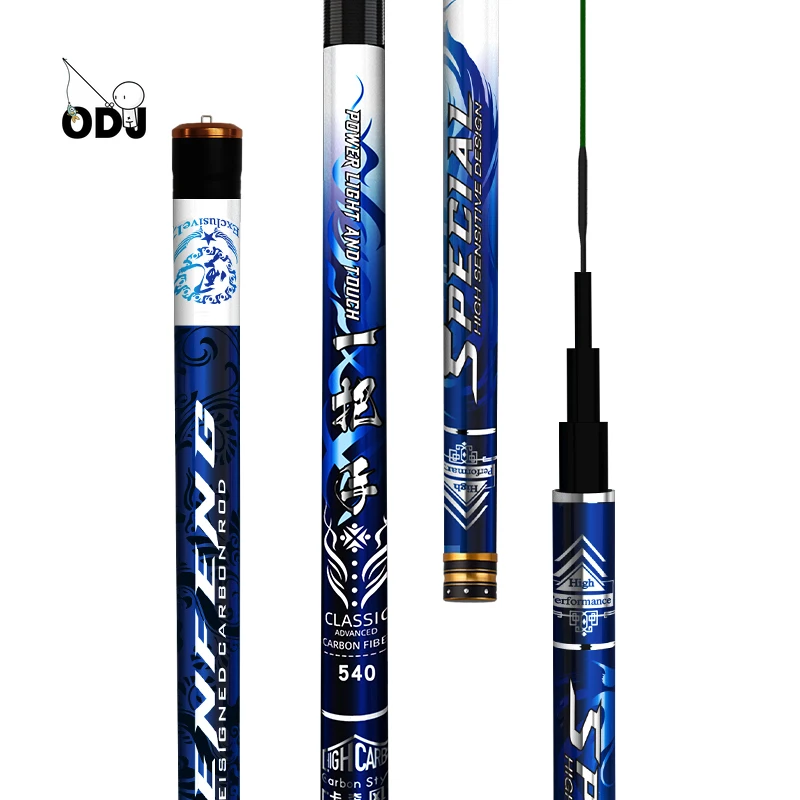 

19 Hard Telescopic Fishing Rod Superhard Carbon Fiber for Large Fish 5000g 3.6m 4.5m 5.4m 6.3m 7.2m 8.1m 9.0m 10m