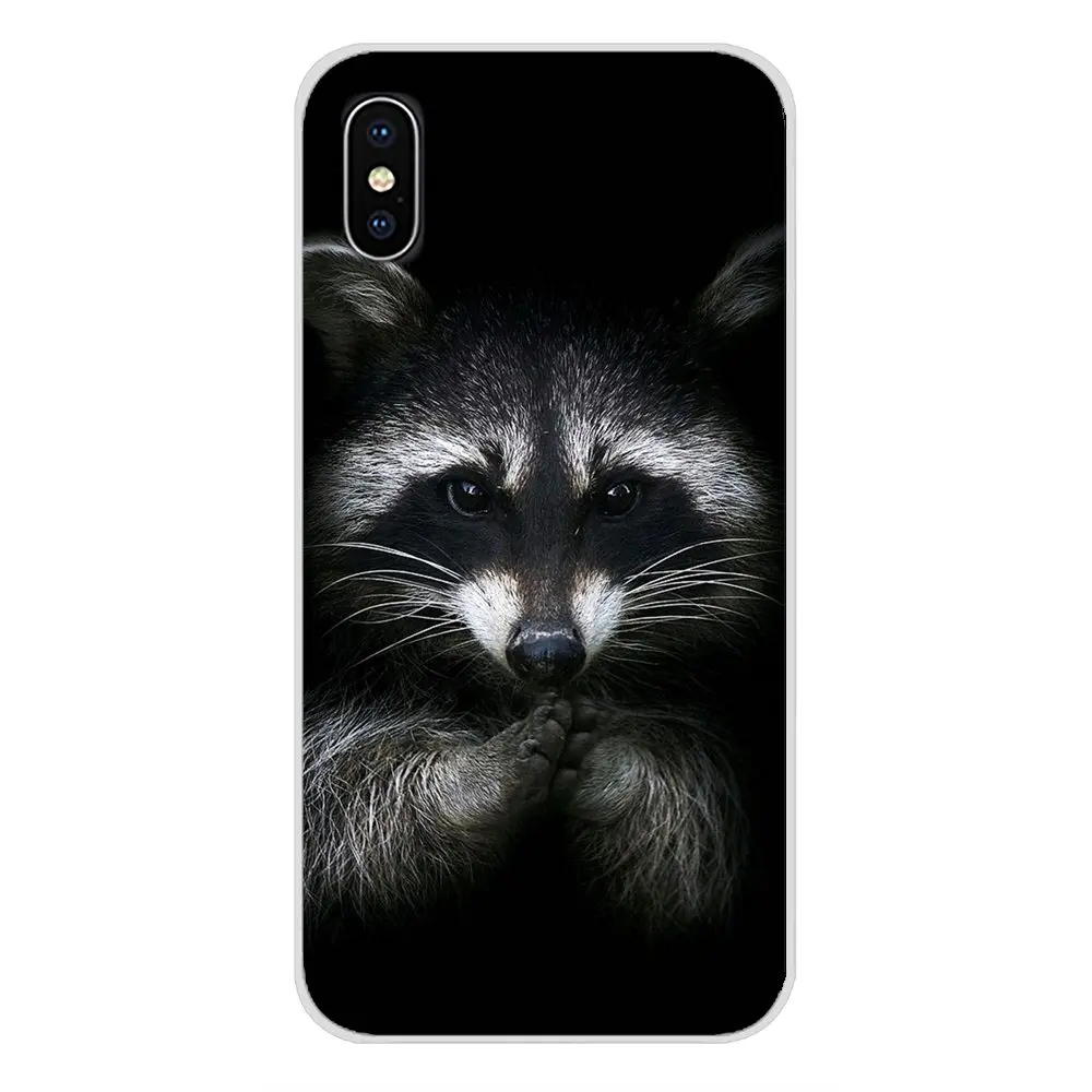 Для Apple ipod 5 6 iPhone X XR XS 11Pro MAX 4S 5S 5C SE 6S 7 8 Plus животных лисий мех енота аксессуары для