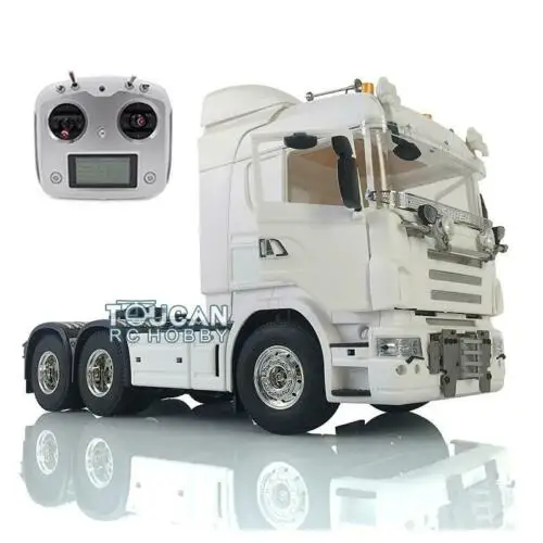 

1/14 Hercules RC тракторный грузовик 6*4, игрушки, радио с крючком и звуковым сигналом ESC для Scania THZH0983-SMT4
