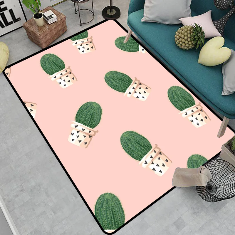 

Cartoon Printing Kitchen Carpet Floor Mat Enter Living Room Bedside Study Balcony Bay Window Carpet Household Washing Rugs Rug