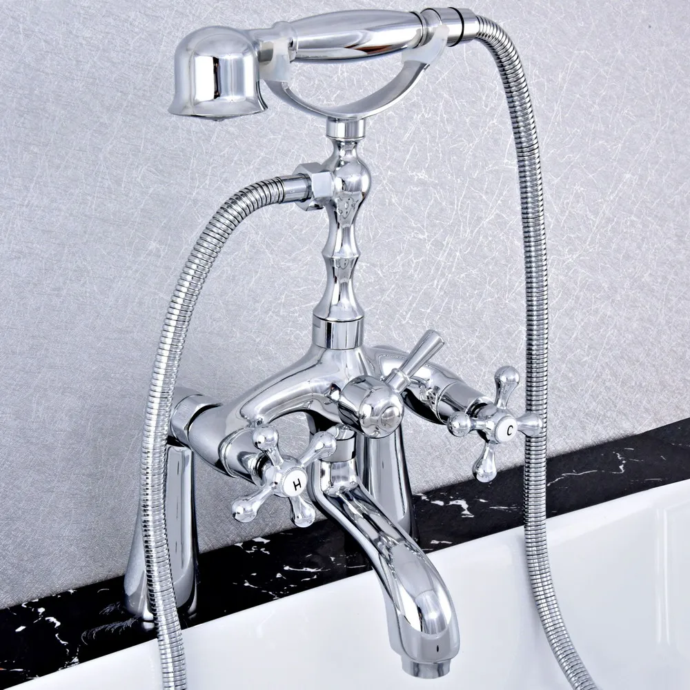 

Набор смесителей для ванны 2tf751, полированный, серебристый, хром, латунь, 150 см