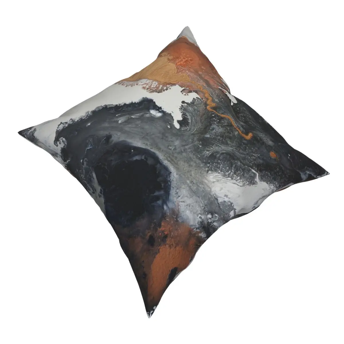 Моно медный чехол для подушки полиэстеровый декоративный с принтом комнаты