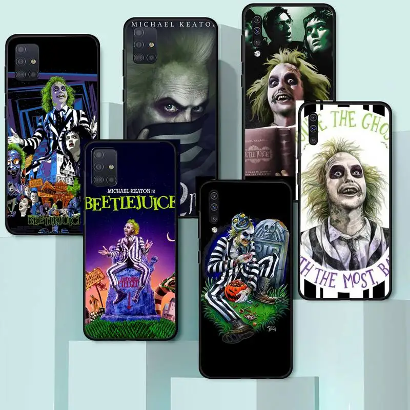 

Beetlejuice American Horror Movies Phone Case For Samsung galaxy A S note 10 7 8 9 20 30 31 40 50 51 70 71 21 s ultra plus