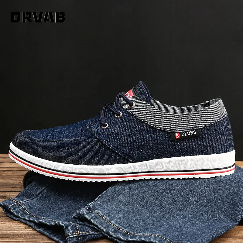 

Мужская повседневная обувь; Zapatos De Hombre; Дышащая джинсовая парусиновая обувь; Мягкие удобные кроссовки на шнуровке; Лоферы на плоской подошве...