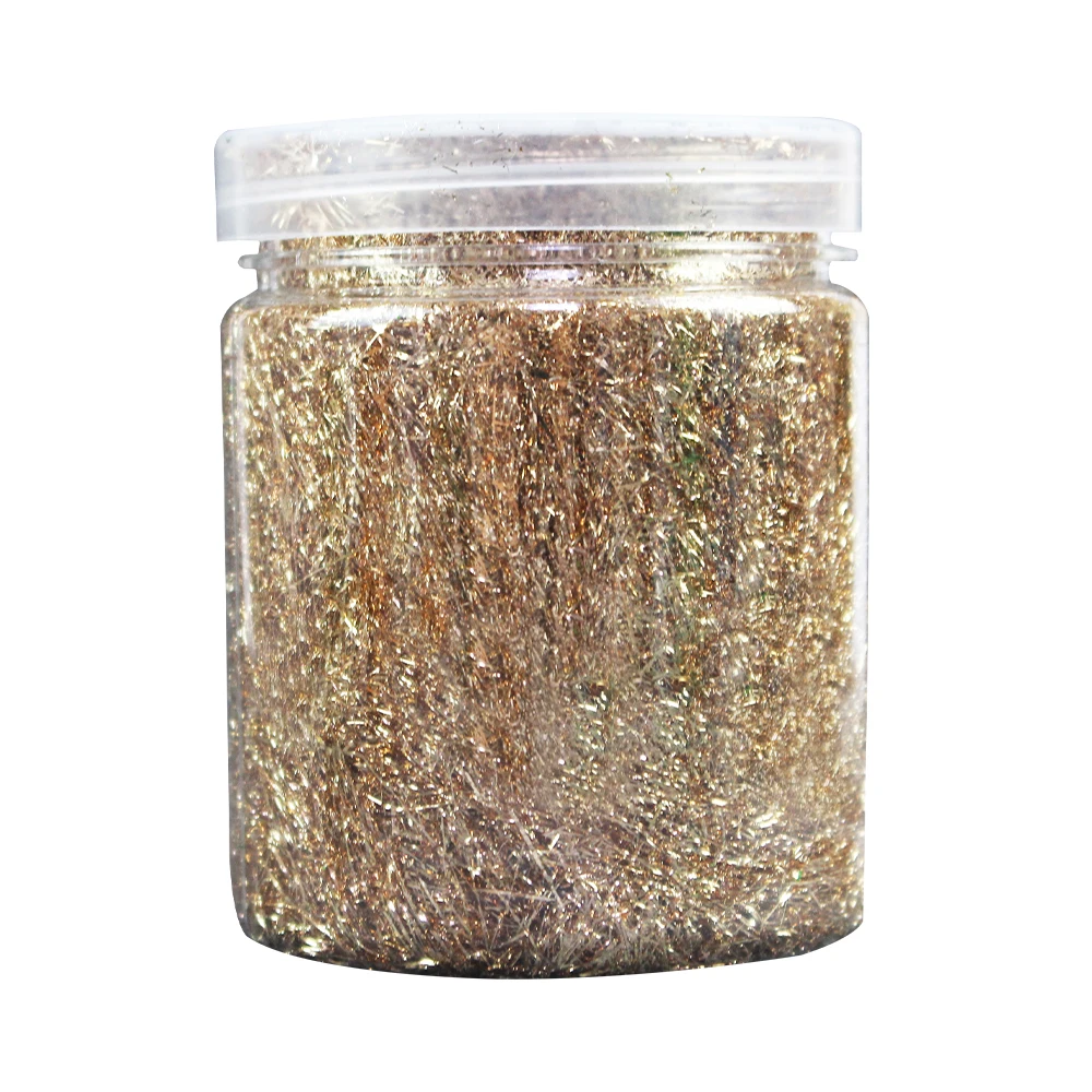 Проволока с имитацией золотого листа легированная нить цвета шампанского