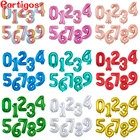 1 шт., 30 дюймов, Тиффани, синий гелий, фотоэлемент 0, 1, 2, 3, 4, 5, 6, 7, 8, 9, день рождения, детский праздник, свадебные украшения