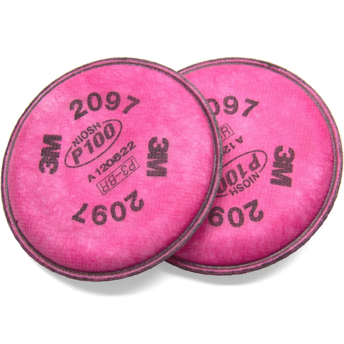 10PCS 2097 Filter Cotton Anti-Glass Fiber Dust Cover Particulate Particles Activated Carbon Voor 3M 6200/6800/7502 Respirator |