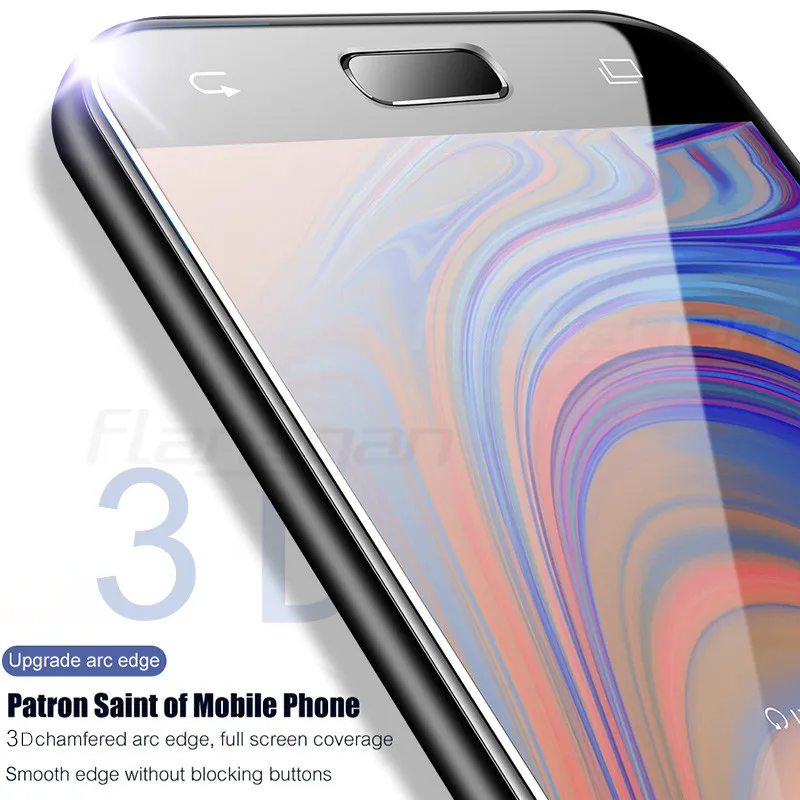3 шт. закаленное Стекло для samsung Galaxy A7 A9 J6 A6 A8 J4 плюс Экран протектор для samsung A3 A5 A7 Стекло пленка