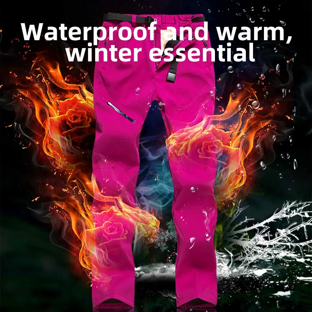 Зимние Походные штаны Copozz быстросохнущие съемные Водонепроницаемые брюки для