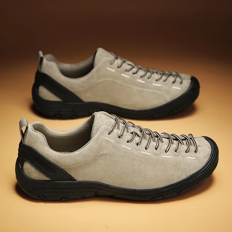 2022 Outdoor Men's Hiking Shoes Breathable Mountaineering Waterproof Women's Sneakers High Quality Hunting Travel Hiking Shoes