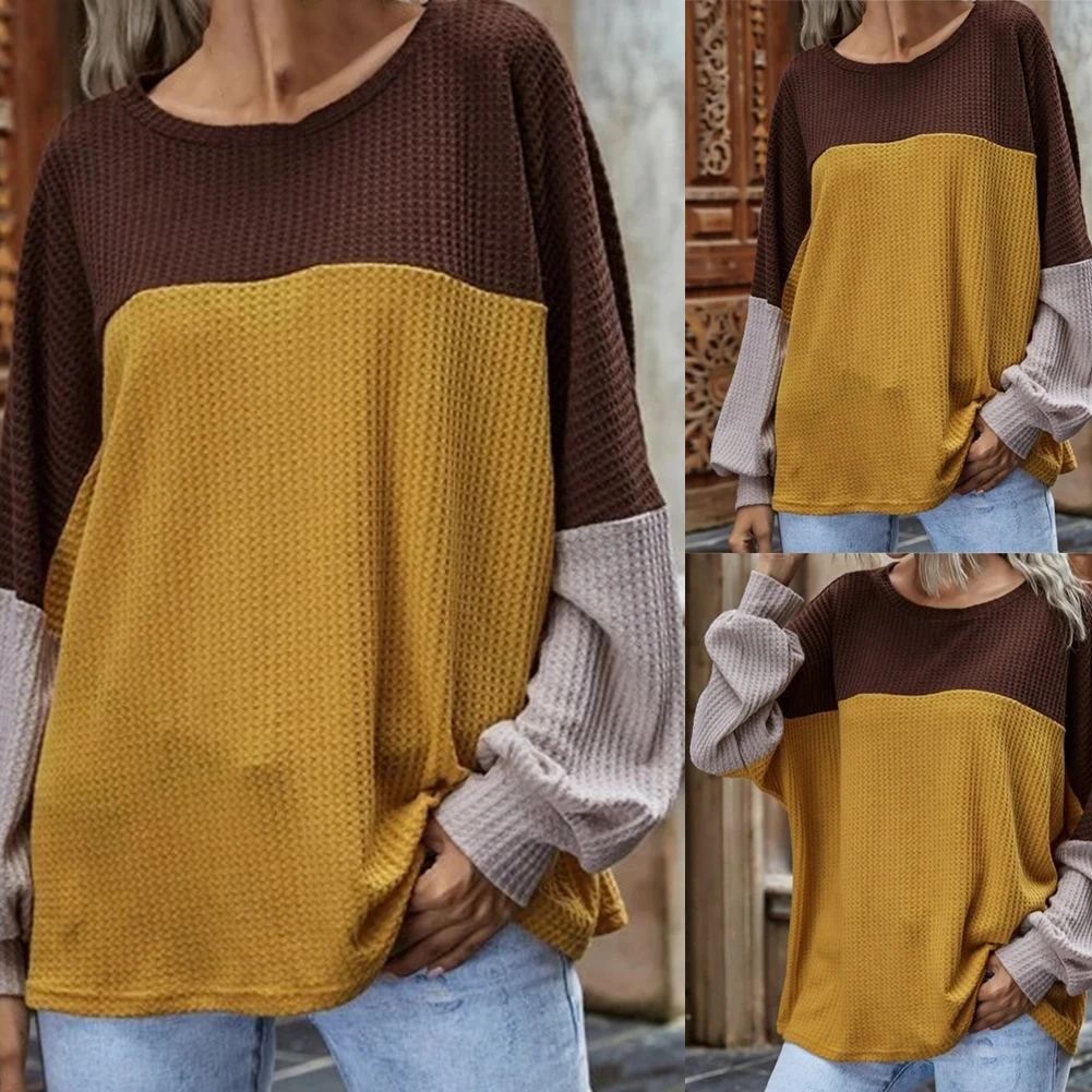 

Fashion Long Sleeve Sweater Women Loose Pullover Sweater Autumn Winter Lantern Sleeve Female Sweater Oversized Ladies Jumpers