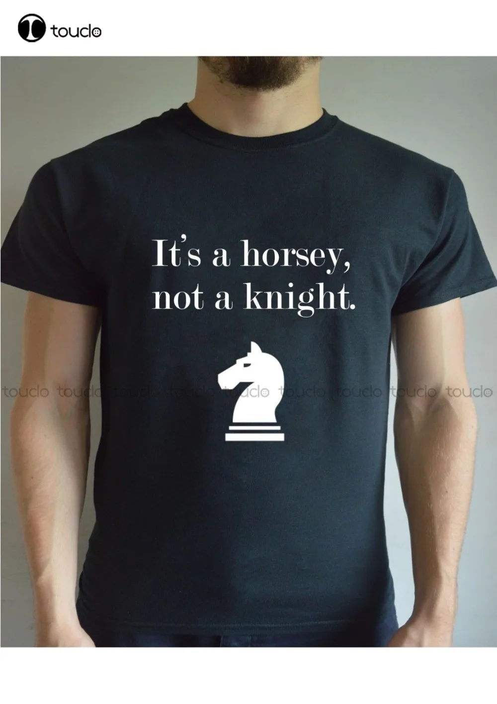 

Мужские футболки, модная забавная Футболка с принтом, шахматная лошадь, рыцарь, мем, Джик, подарок на день рождения, футболка, модная забавна...