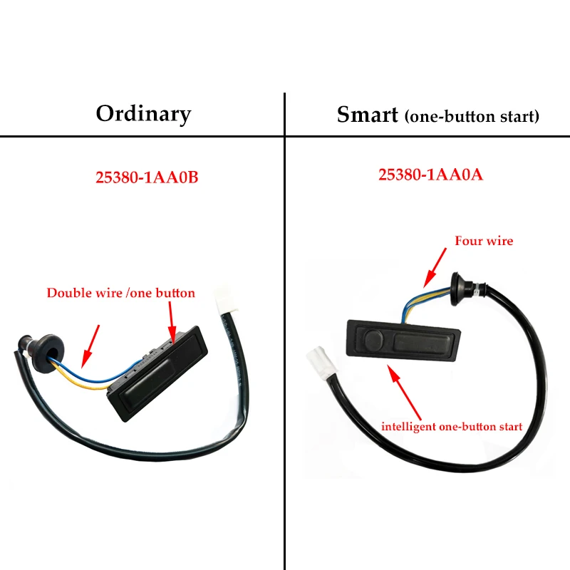 25380-1AA0B открывалка багажника Переключатель задней крышки для Nissan New Tiida Murano Juke