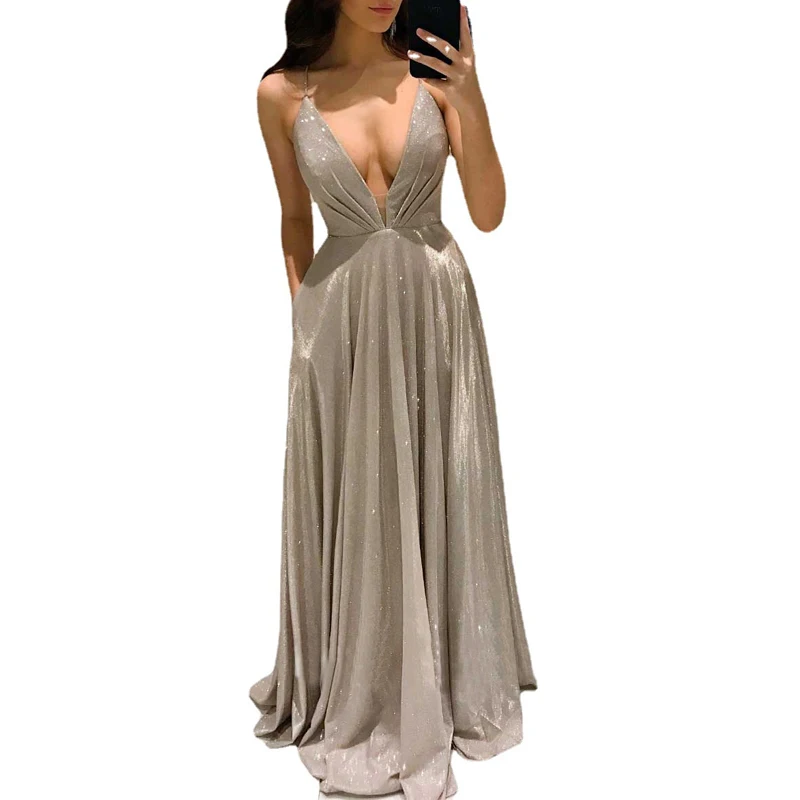 2021ฤดูร้อนมาถึงใหม่สุภาพสตรีชุดลำลองเซ็กซี่ Suspenders Halter Hollow Vestidos สำหรับ Party Prom Classy Night Robes
