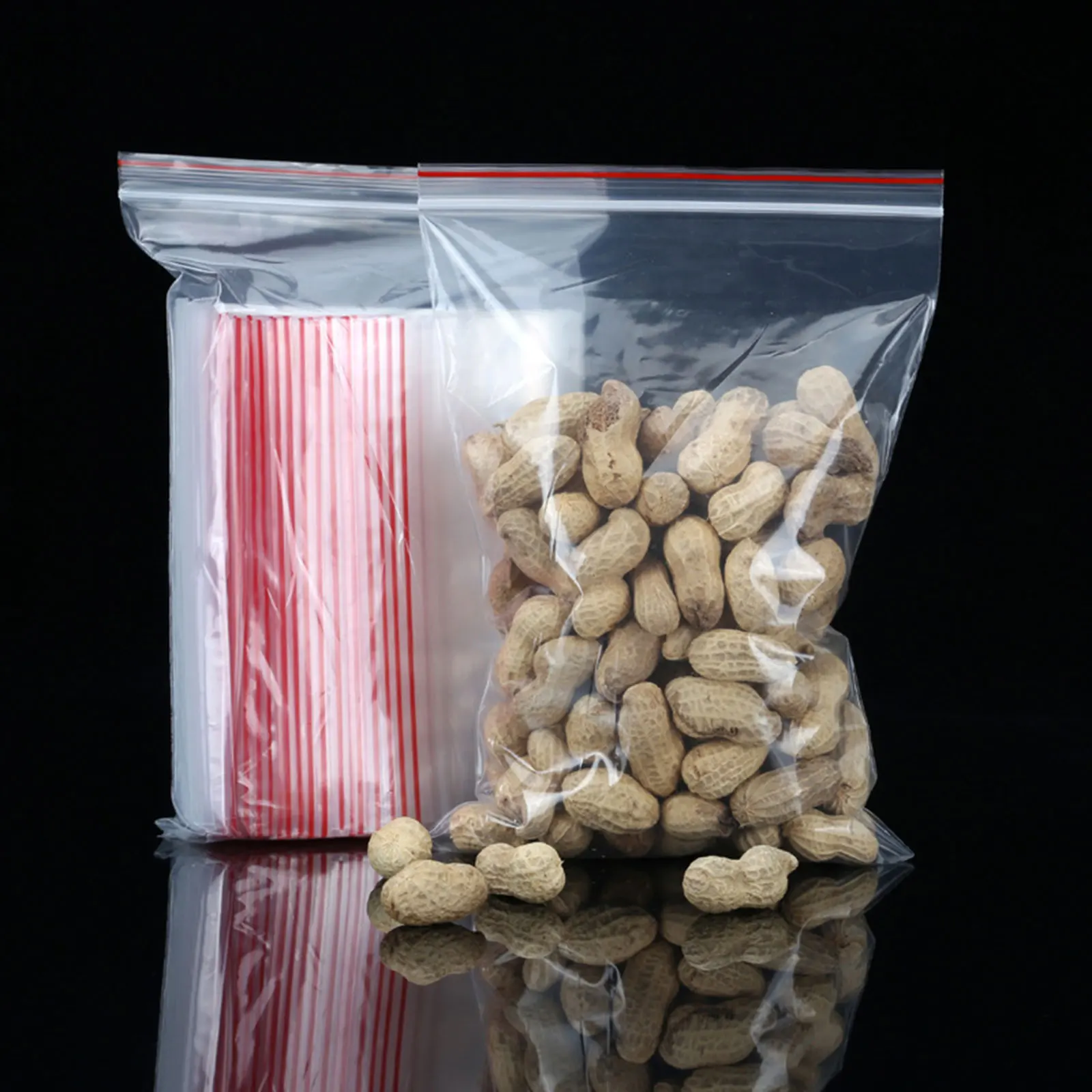 

100PCS Transparent Self Sealing Bag Jewelry Gift Accessories Packing Self Adhesive Cookie Candy Food Vacuum Fresh Bag Wholesale