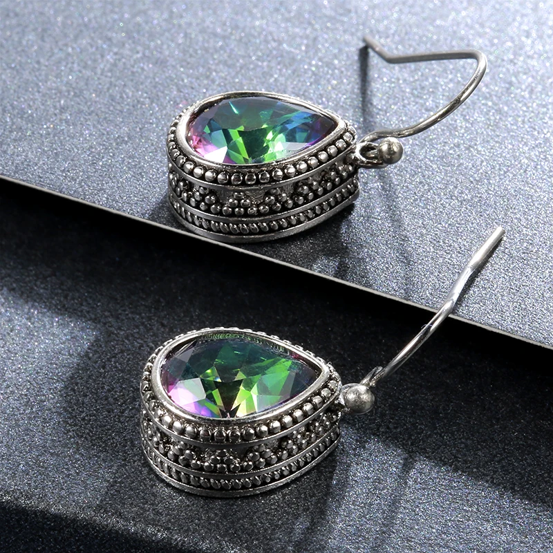 Брендовые висячие серьги Vinregem из стерлингового серебра 925 пробы серебряная груша