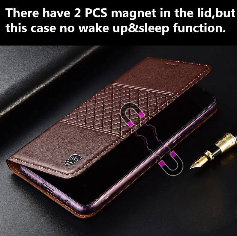 genuine leather phone case card slot holder for oppo realme 6 pro flip cover coque for oppo realme 6 holster cover stand case free global shipping