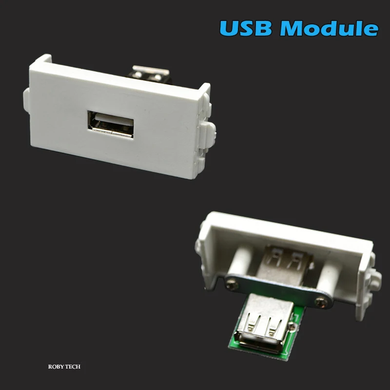 Модули: 2SC + USB информационное настенное крепление лицевая панель волоконно