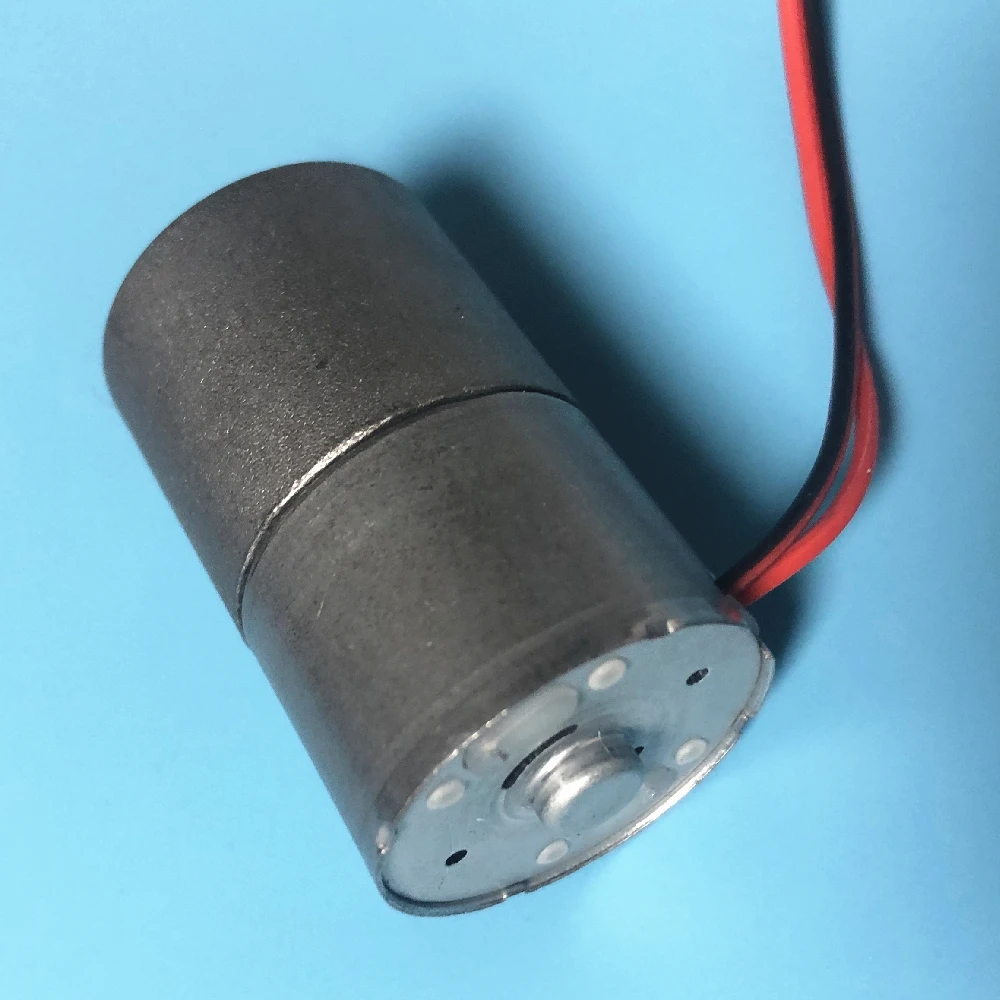Редукторный двигатель постоянного тока сделай сам 27 мм 6 в 20 об/мин 1:188|Двигатель