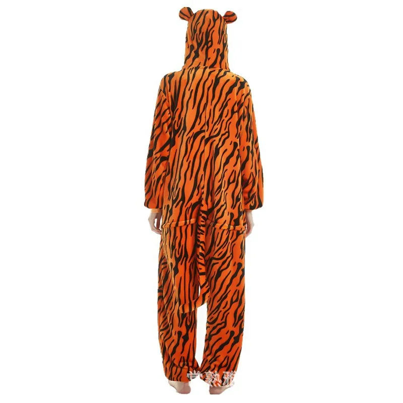 

Flannel Animal Siamese Pajamas Men and Women Couple Pajamas Home Clothes Cosplay Clothing Home Casual Clothes