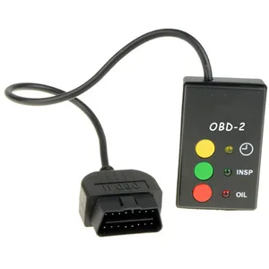 OBD2 OBDII 16-контактный индикатор обслуживания масла, сброс подушки безопасностиосмотр масла, светодиодный инструмент сброса для BM E46 E39