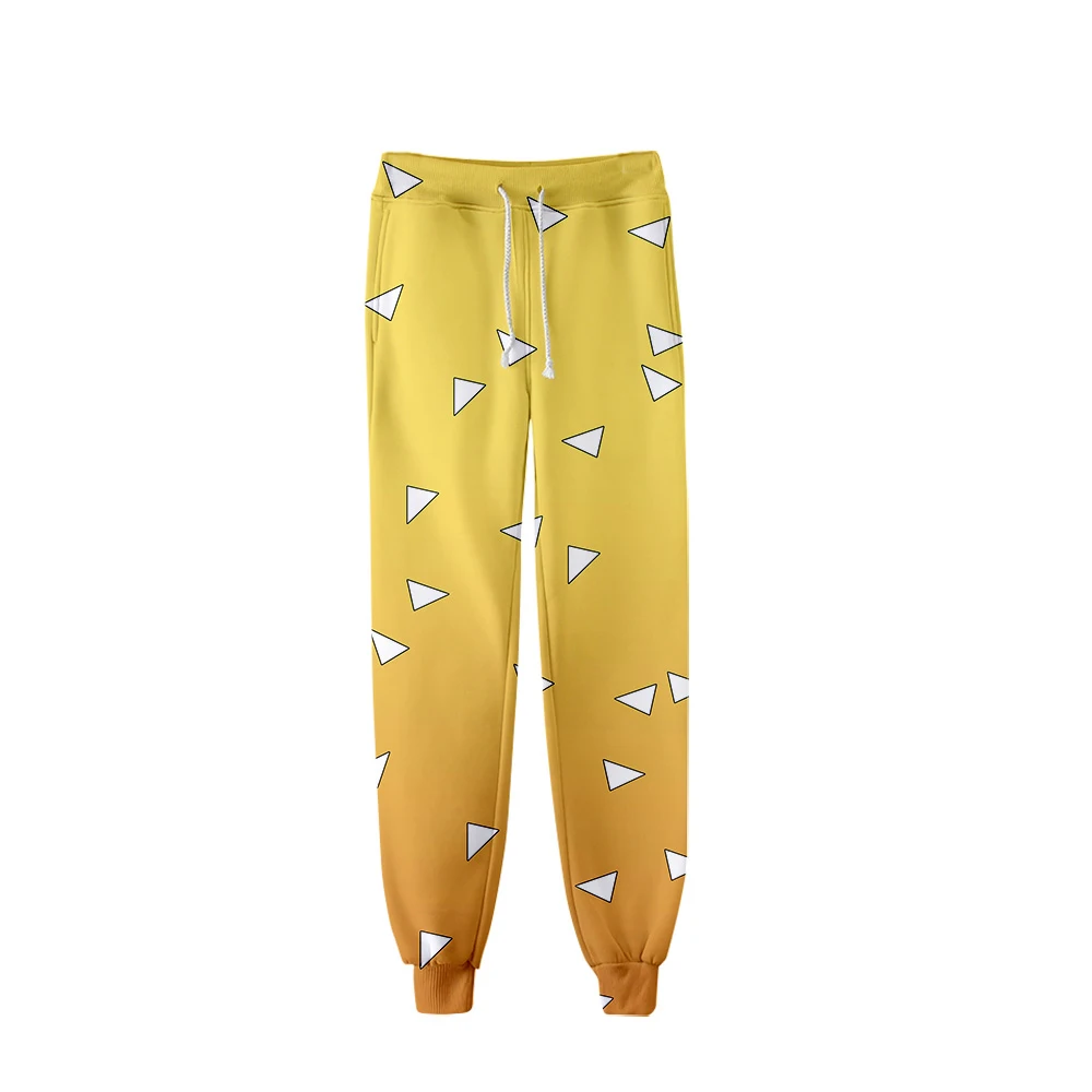 

2020 Kimetsu no Yaiba модные тренировочные брюки с 3D принтом, модные повседневные штаны для бега, теплые брюки в стиле Харадзюку, облегающие брюки в с...