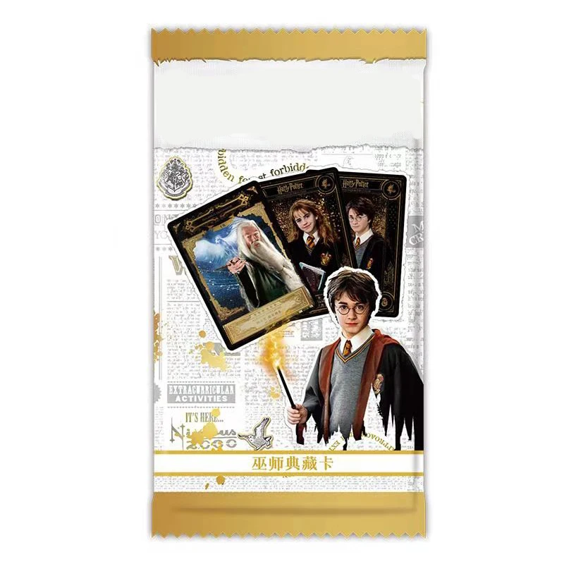 Hoary-Juego de cartas de Harry Potter, colecci&oacute;n de insignias, s&iacute;mbolos, Castillo Crests, 2 patrones, chico m&aacute;gico, juguete-1