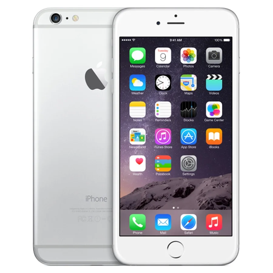 Silver Отремонтированный Apple IPhone 6 rom 16G двухъядерный IOS смартфон 4,7 дюймов ips ram 4G LTE мобильный телефон-ЕС - Цвет: Silver