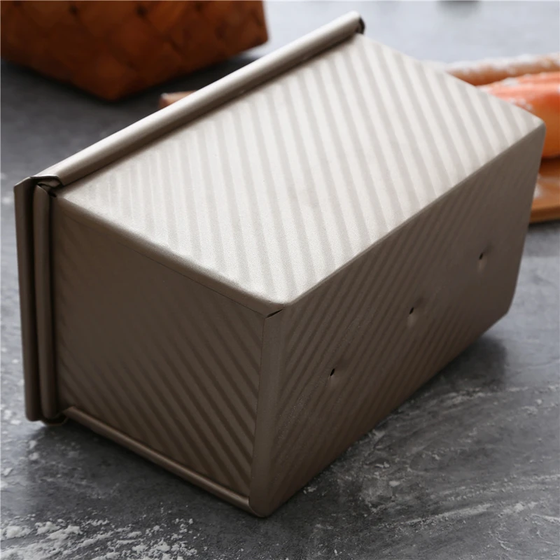 CHEF MADE 250g 300g 450g Toast Mold Box with Lid Non-stick Pan Cake Home Kitchen Accessories Baking Tools | Дом и сад