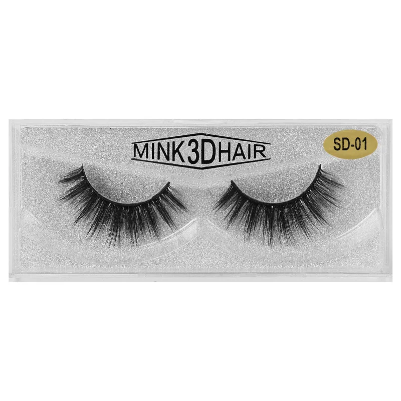 

Heyprincess Makeup Eyelashes 3D Mink Lashes Fluffy Soft Wispy Volume Natural Long Cross Thick False Eye Lashes Reusable Eyelash