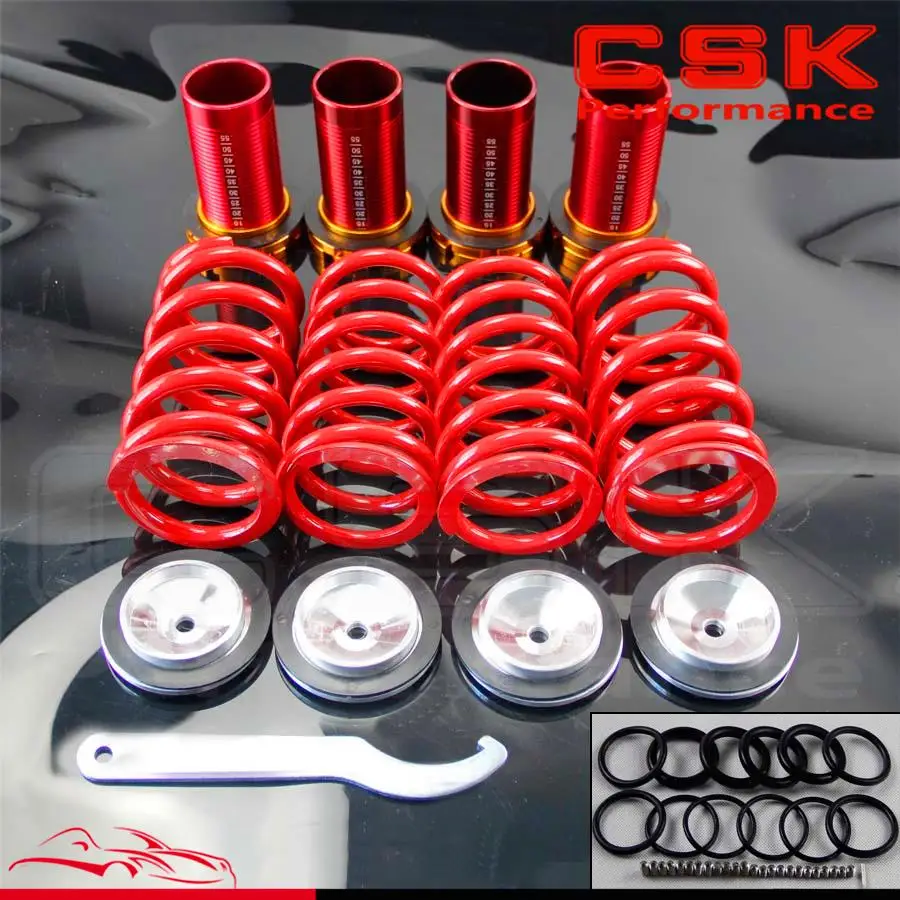 Алюминий масштабируется снижение подвеска Coilover катушки пружины подходит для Honda