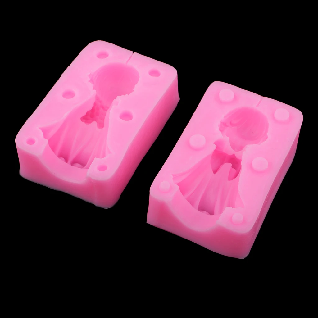 

3D Angel Girls Silicone Cake Molds Fondant Chocolate Candy