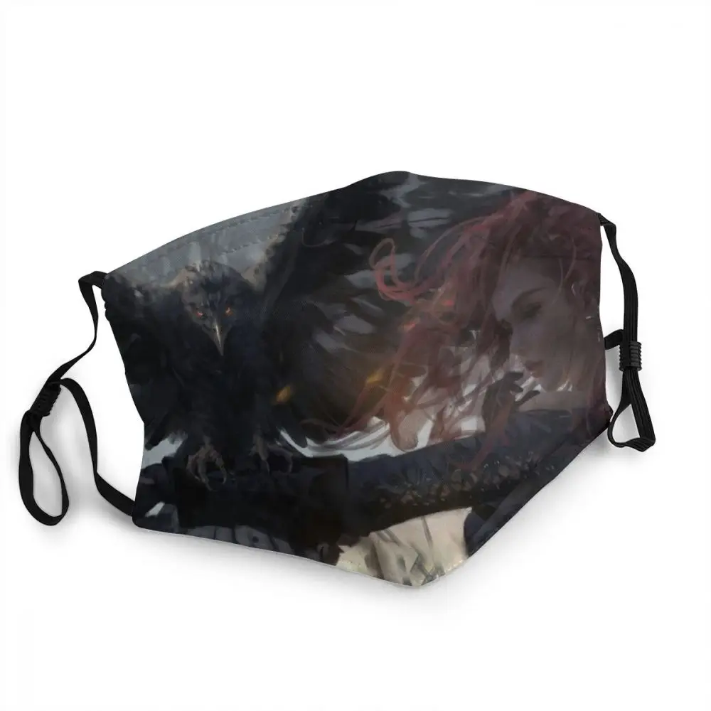 

Маски с рисунком Призрачного ножа, многоразовые маски, противотуманные и пылевые маски, защитные маски с фильтрами, респираторные маски