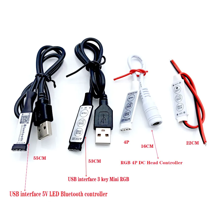 Умный RGB bluetooth-таймер подходящий светодиодный контроллер USB для 5 В 3528 5050 световая