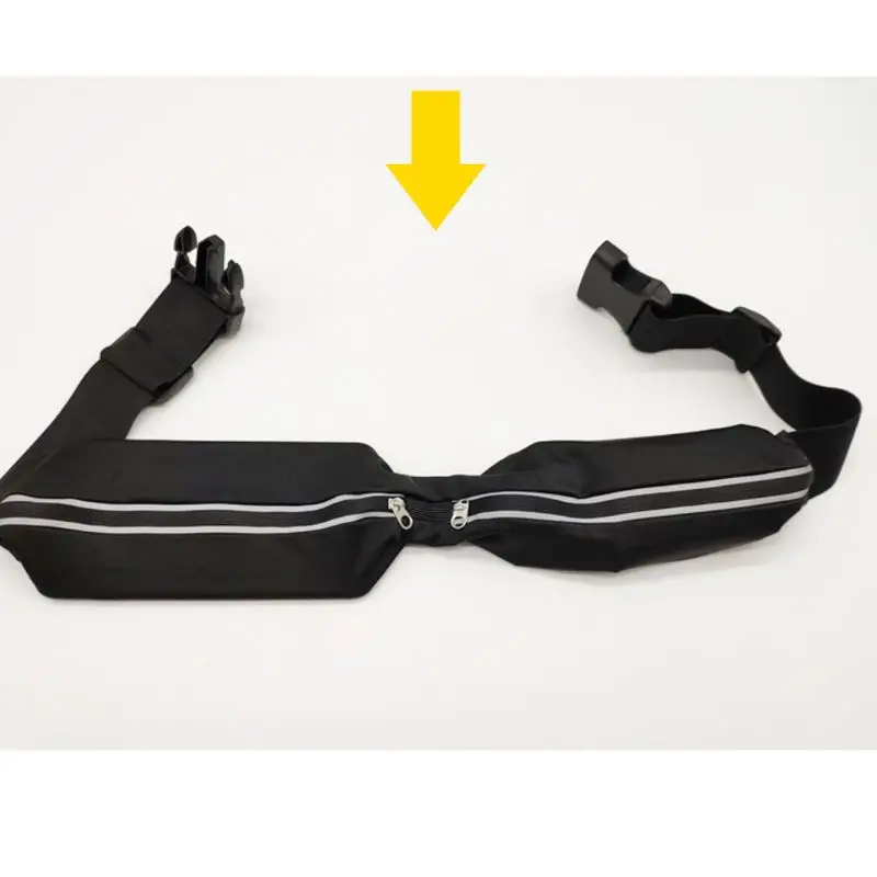 

Sport Runner Waist Bag Running Belt Gym Money Phone Zip Case Adjustable Belt J60D