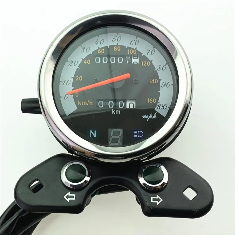 

For CG125 Motorcycle Accessories Odometer Motorcycle Modification Retro Modification Instrument Code Table